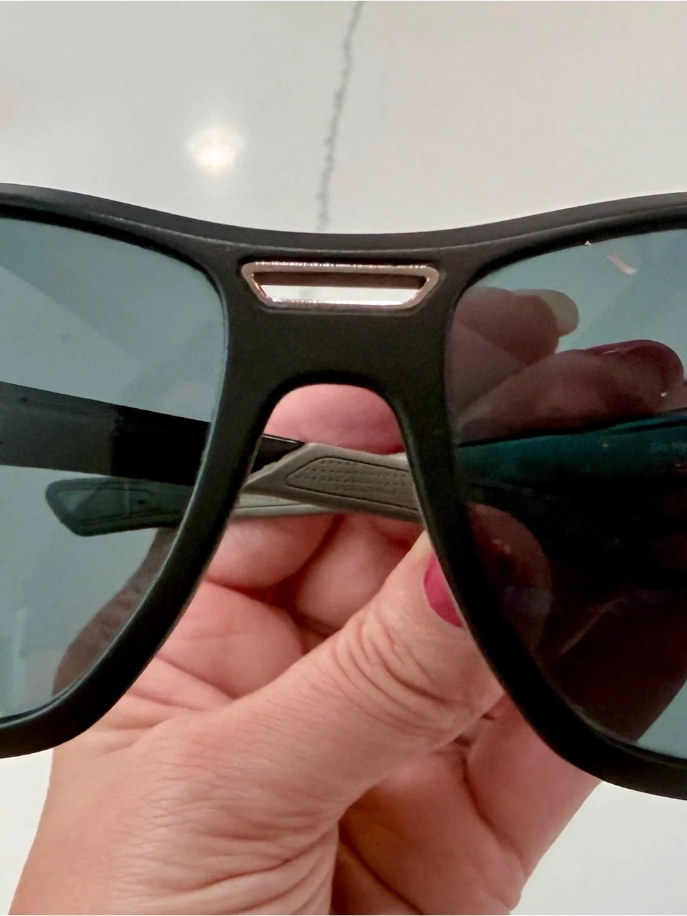 Vuarnet Black Sunglasses with White Case